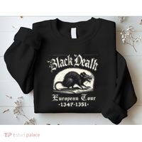 Black Death European Plague Rat Medieval History Sweatshirt thumb 2