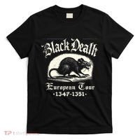 Black Death European Plague Rat Medieval History T-Shirt thumb 0