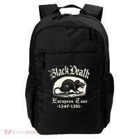 Black Death European Plague Rat Medieval History Backpack thumb 0