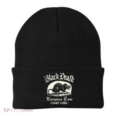 Black Death European Plague Rat Medieval History Beanie