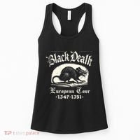 Black Death European Plague Rat Medieval History Women's Tank Top thumb 0