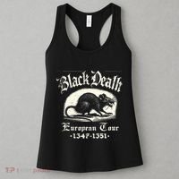 Black Death European Plague Rat Medieval History Women's Tank Top thumb 3