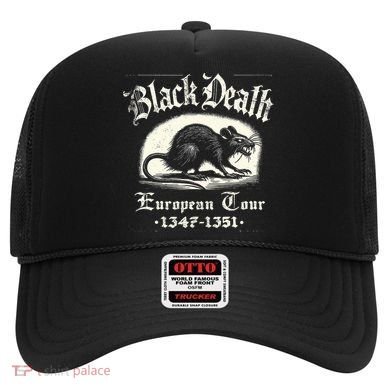 Black Death European Plague Rat Medieval History Hat