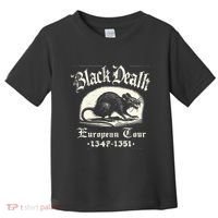 Black Death European Plague Rat Medieval History Toddler T-Shirt thumb 0