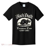 Black Death European Plague Rat Medieval History Kids T-Shirt thumb 0