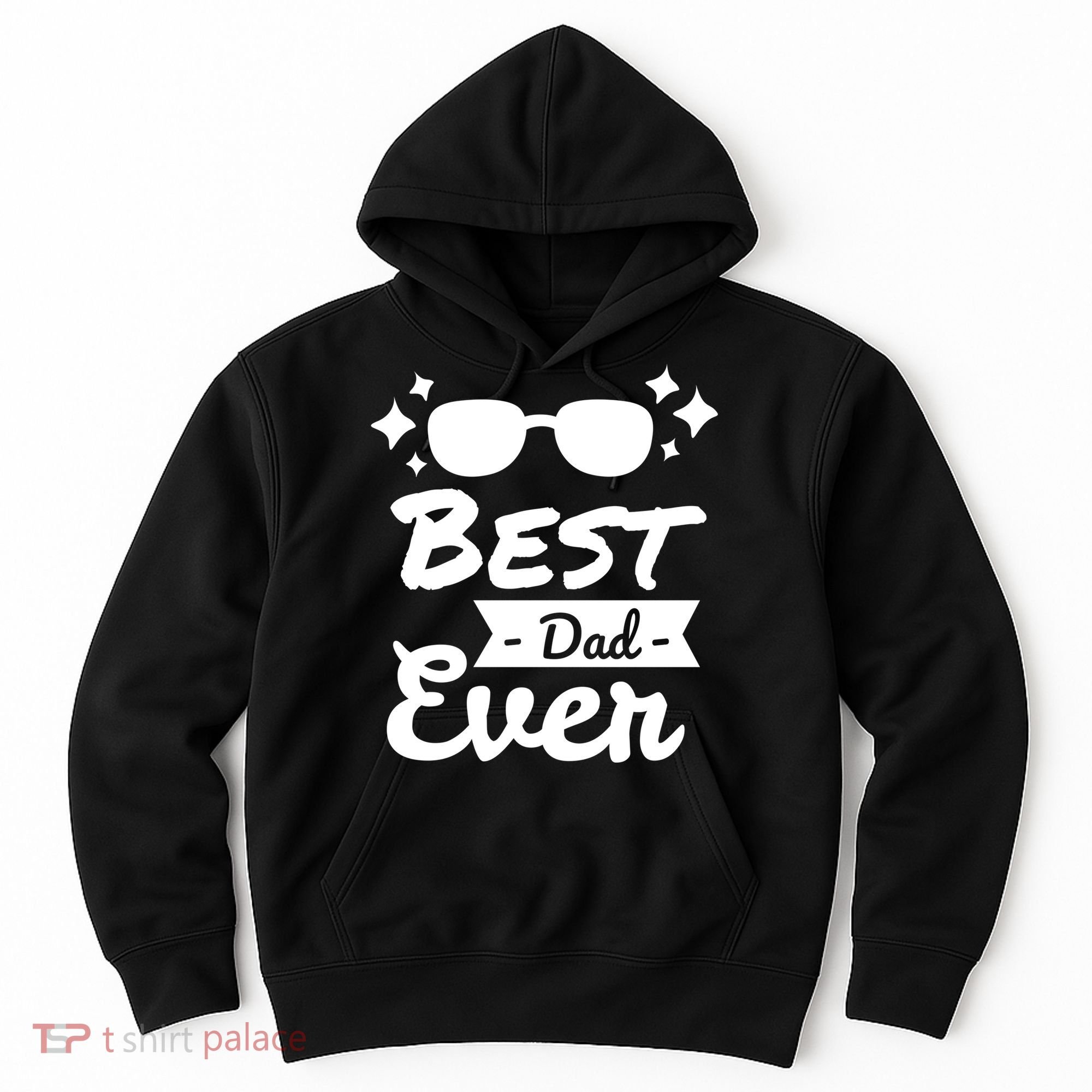 Best Dad Ever Cool Fathers Day Gift Hoodie