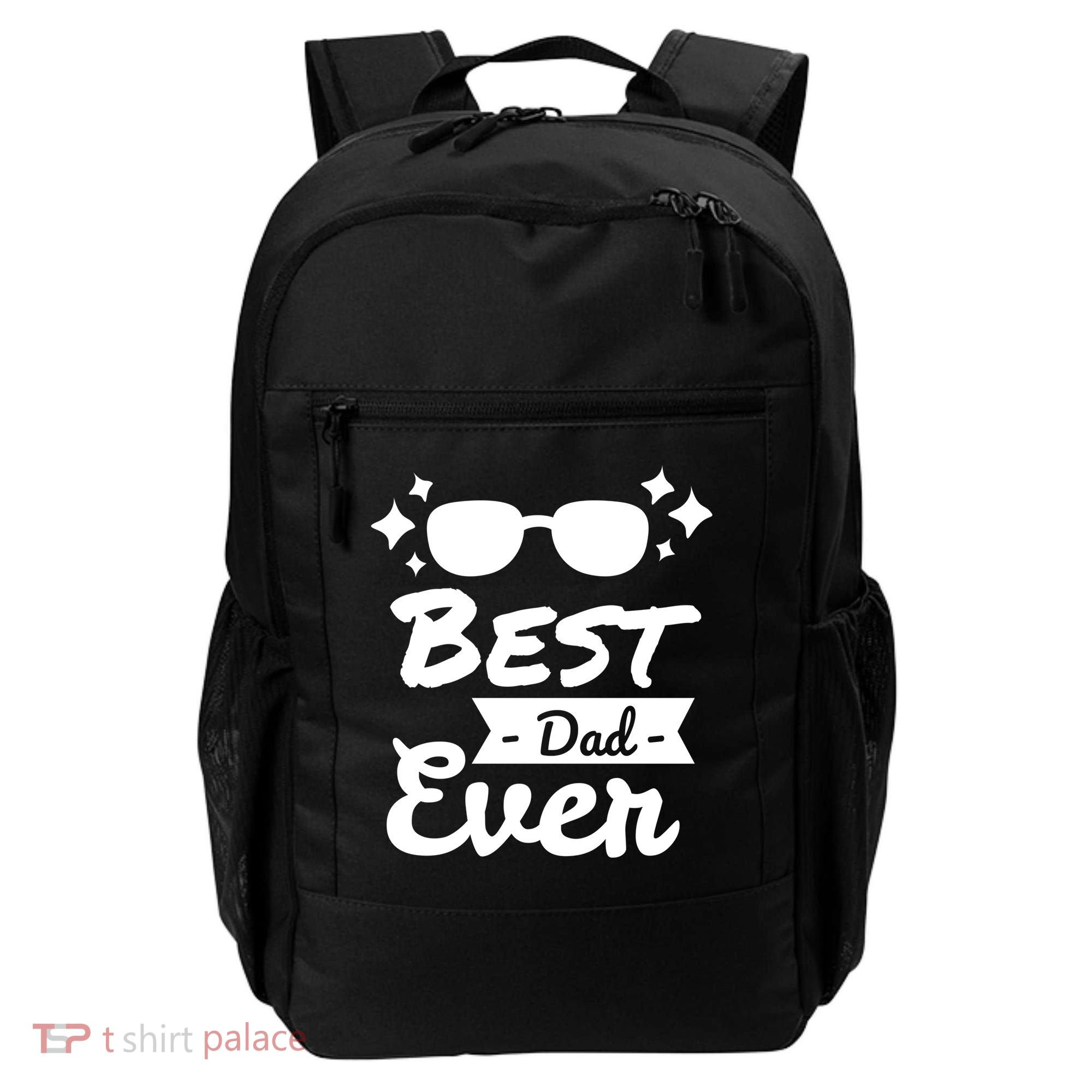 Best Dad Ever Cool Fathers Day Gift Backpack