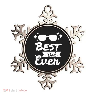Best Dad Ever Cool Fathers Day Gift Ornament