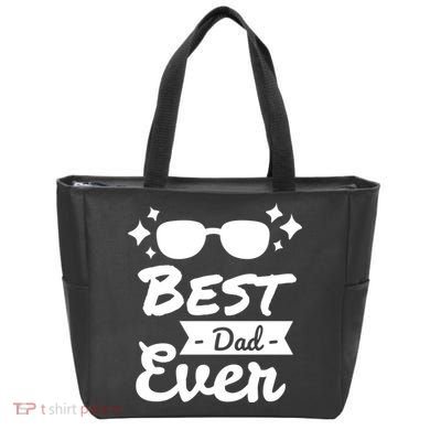 Best Dad Ever Cool Fathers Day Gift Tote Bag