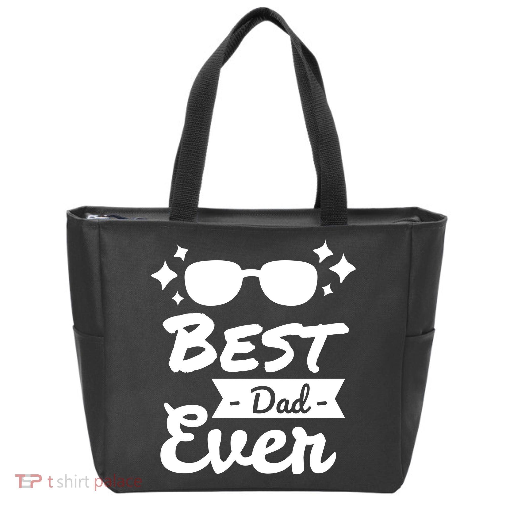 Best Dad Ever Cool Fathers Day Gift Tote Bag