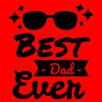 Best Dad Ever Cool Fathers Day Gift Santa Hat thumb 1