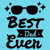 Best Dad Ever Cool Fathers Day Gift Button thumb 1