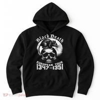 Black Death European Tour Plague Rat Medieval History Hoodie thumb 0