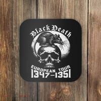 Black Death European Tour Plague Rat Medieval History Coaster thumb 0