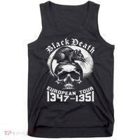 Black Death European Tour Plague Rat Medieval History Tank Top thumb 0