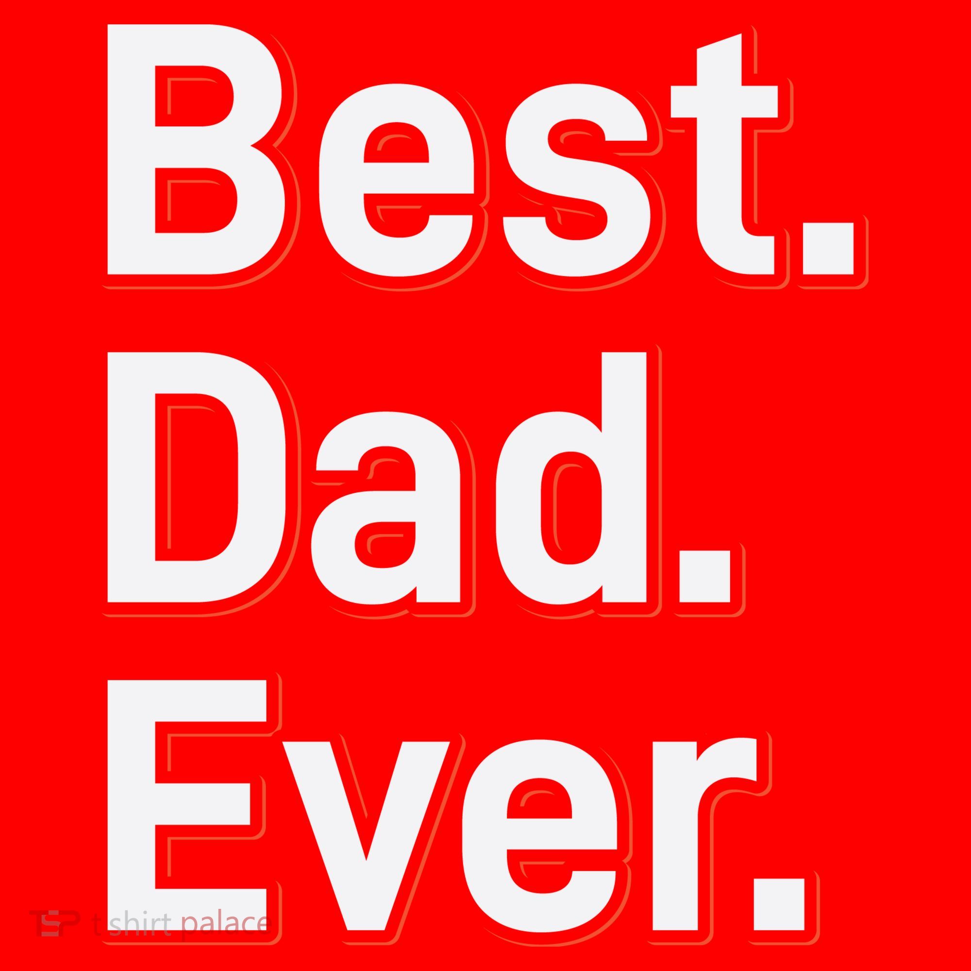 Best Dad Ever Santa Hat