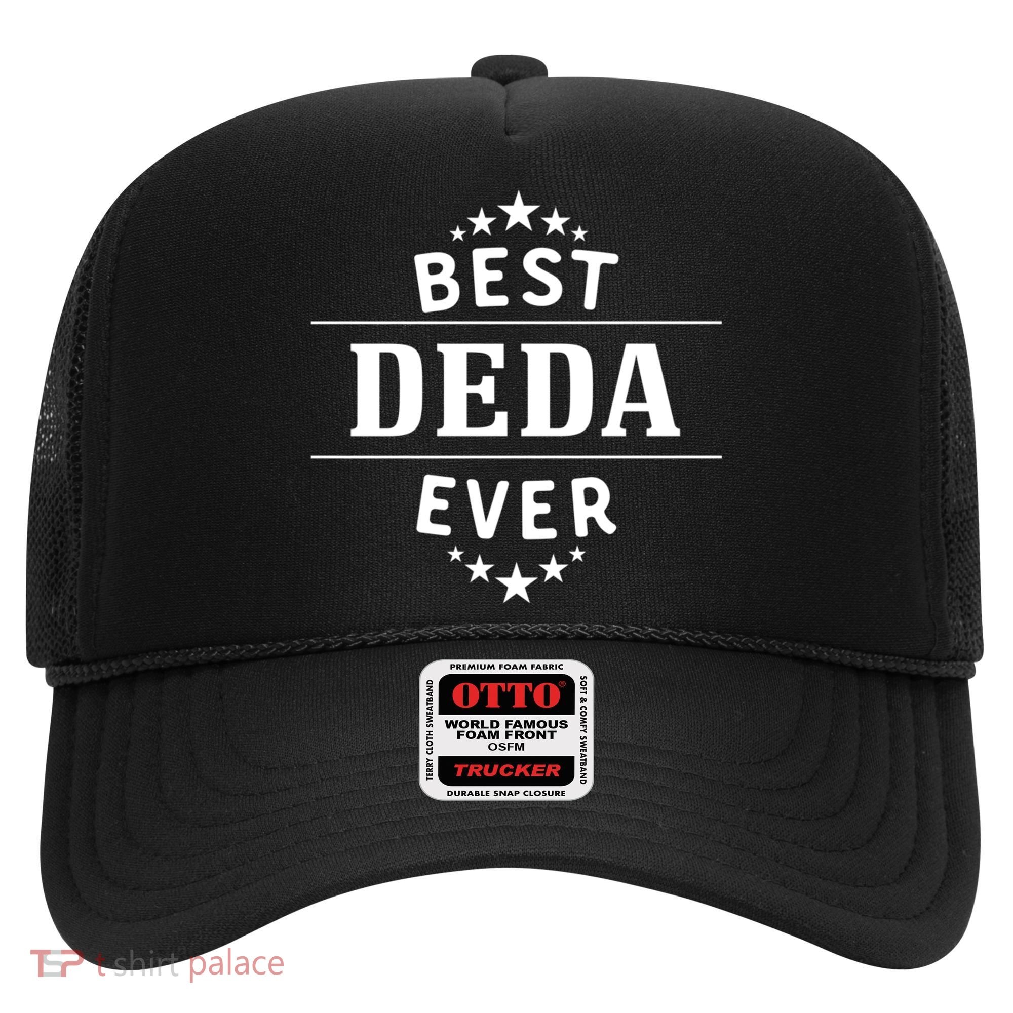 Best Deda Ever For Serbian Grandpa Gift Hat