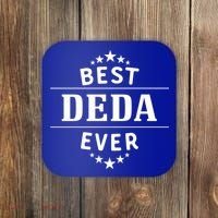 Best Deda Ever For Serbian Grandpa Gift Coaster thumb 0