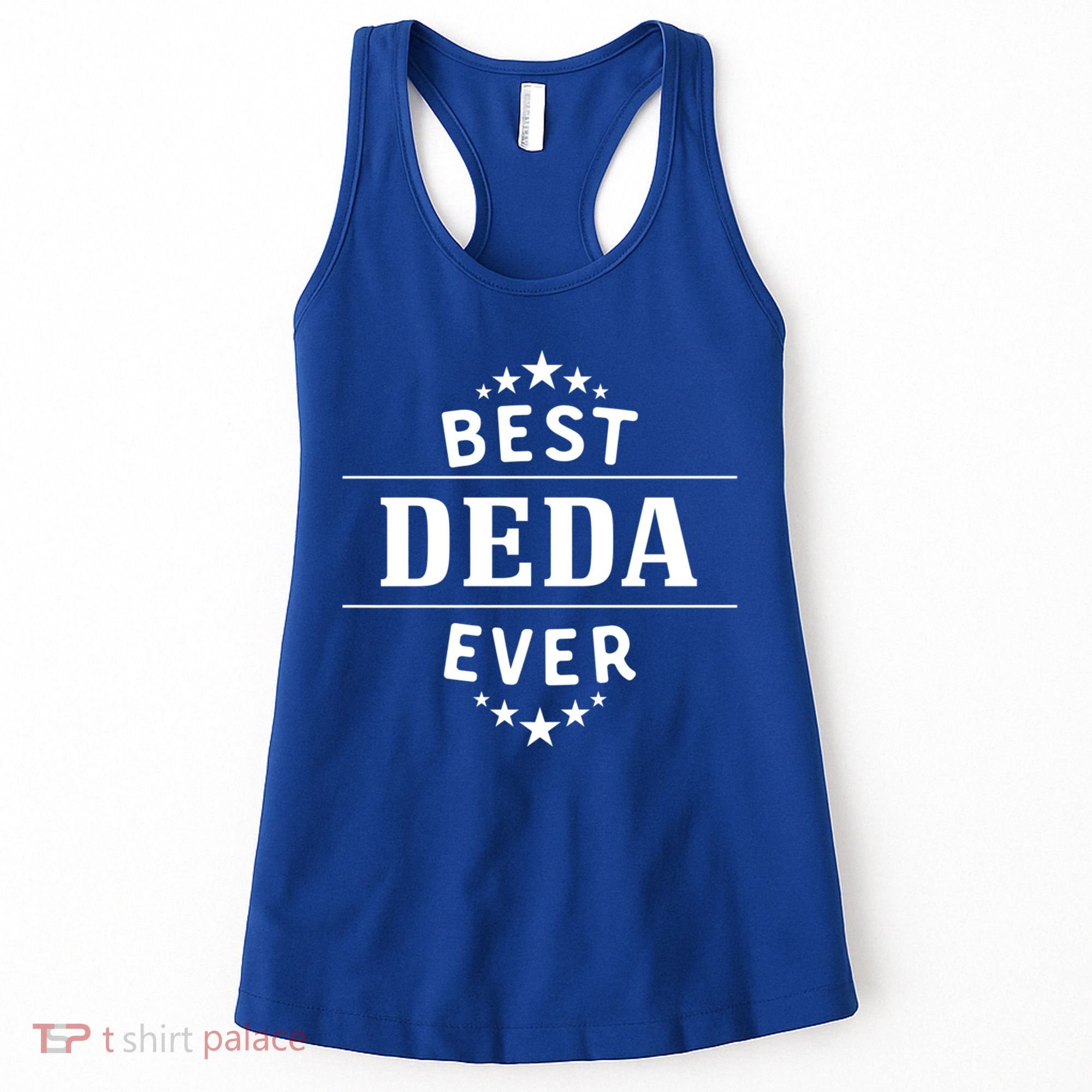 Best Deda Ever For Serbian Grandpa Gift Women's Tank Top