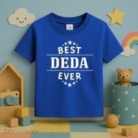 Best Deda Ever For Serbian Grandpa Gift Toddler T-Shirt thumb 3