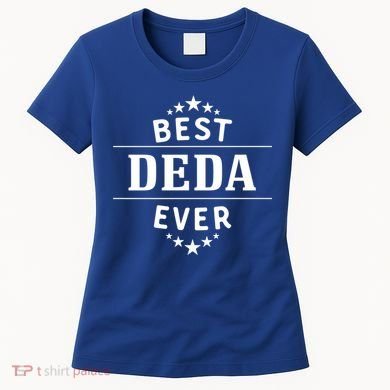 Best Deda Ever For Serbian Grandpa Gift Women's T-Shirt