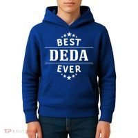 Best Deda Ever For Serbian Grandpa Gift Kids Hoodie thumb 4
