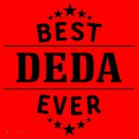 Best Deda Ever For Serbian Grandpa Gift Santa Hat thumb 1