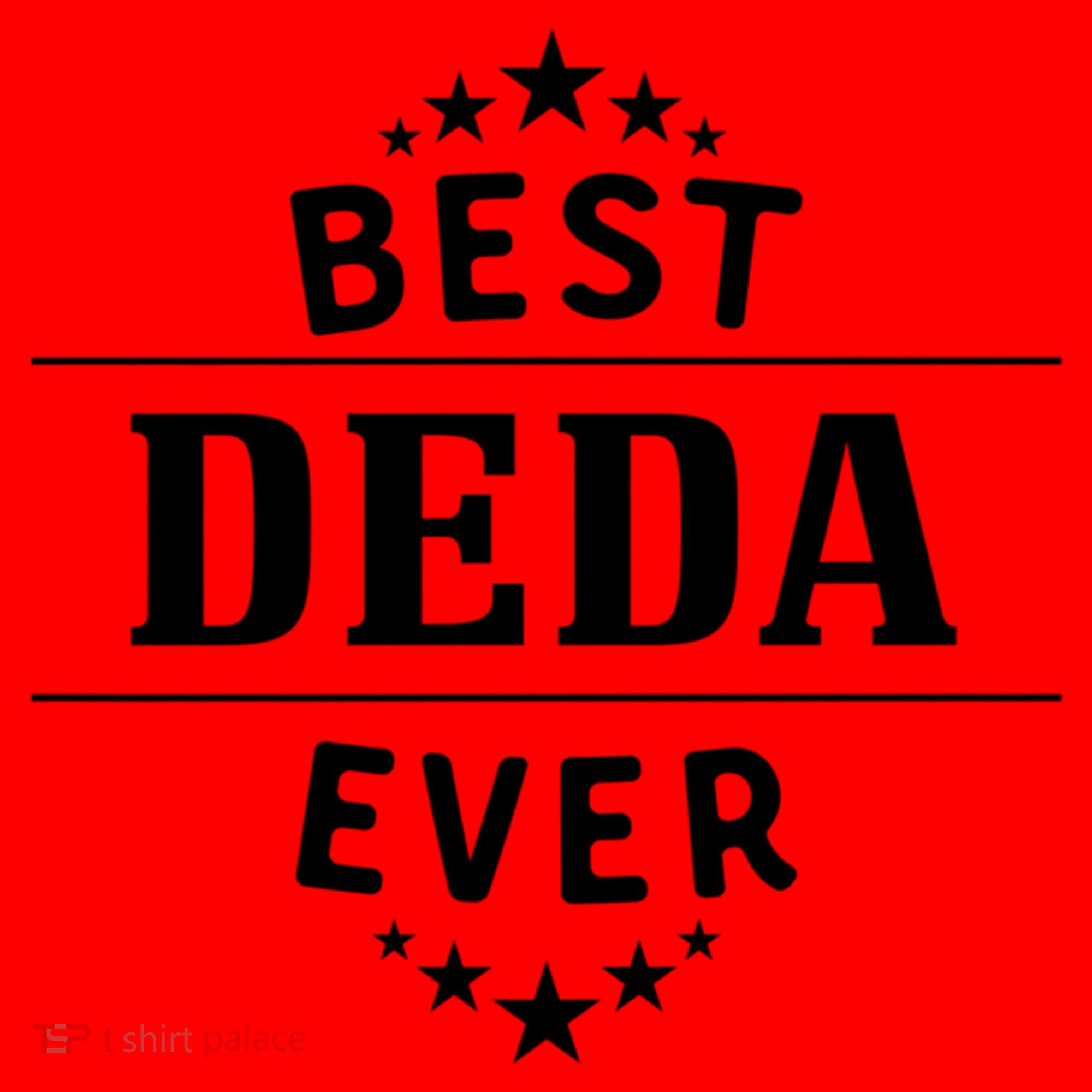 Best Deda Ever For Serbian Grandpa Gift Santa Hat