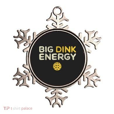 Big Dink Energy Pickleball Funny Pickle Ball Lover Ornament