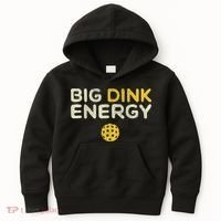 Big Dink Energy Pickleball Funny Pickle Ball Lover Kids Hoodie thumb 0