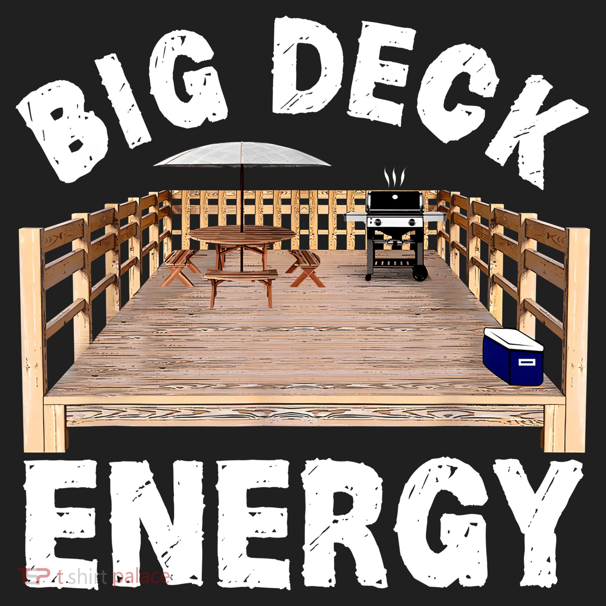 Big Deck Energy Funny Women's Sweatshirt