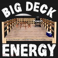 Big Deck Energy Funny Polo thumb 3