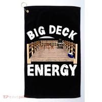 Big Deck Energy Funny Golf Towel thumb 0