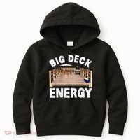 Big Deck Energy Funny Kids Hoodie thumb 0