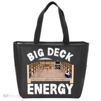 Big Deck Energy Funny Tote Bag thumb 0