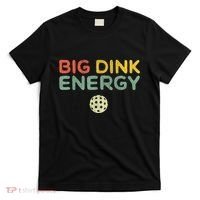 Big Dink Energy Funny Vintage Paddleball Pickleball Player T-Shirt thumb 0