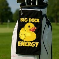 Big Duck Energy (For Dark Cloths) Golf Towel thumb 2