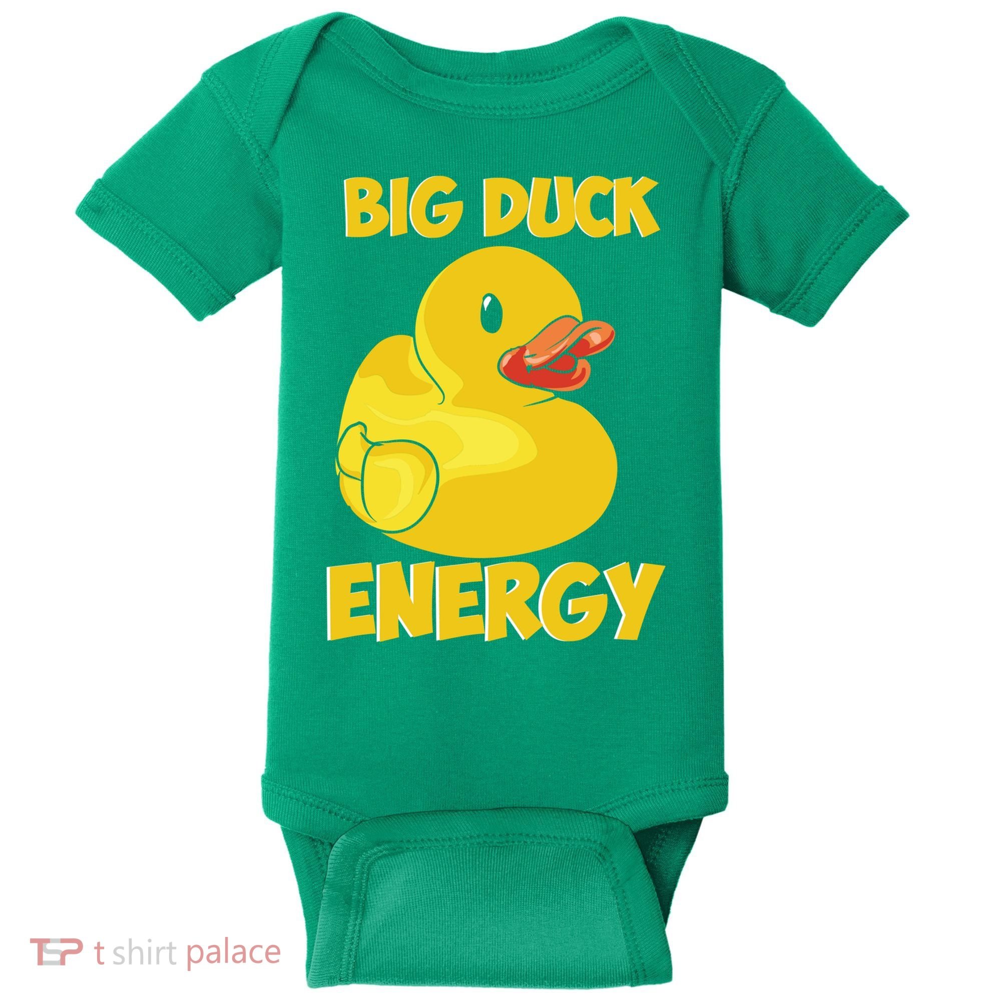 Big Duck Energy (For Dark Cloths) Baby Bodysuit