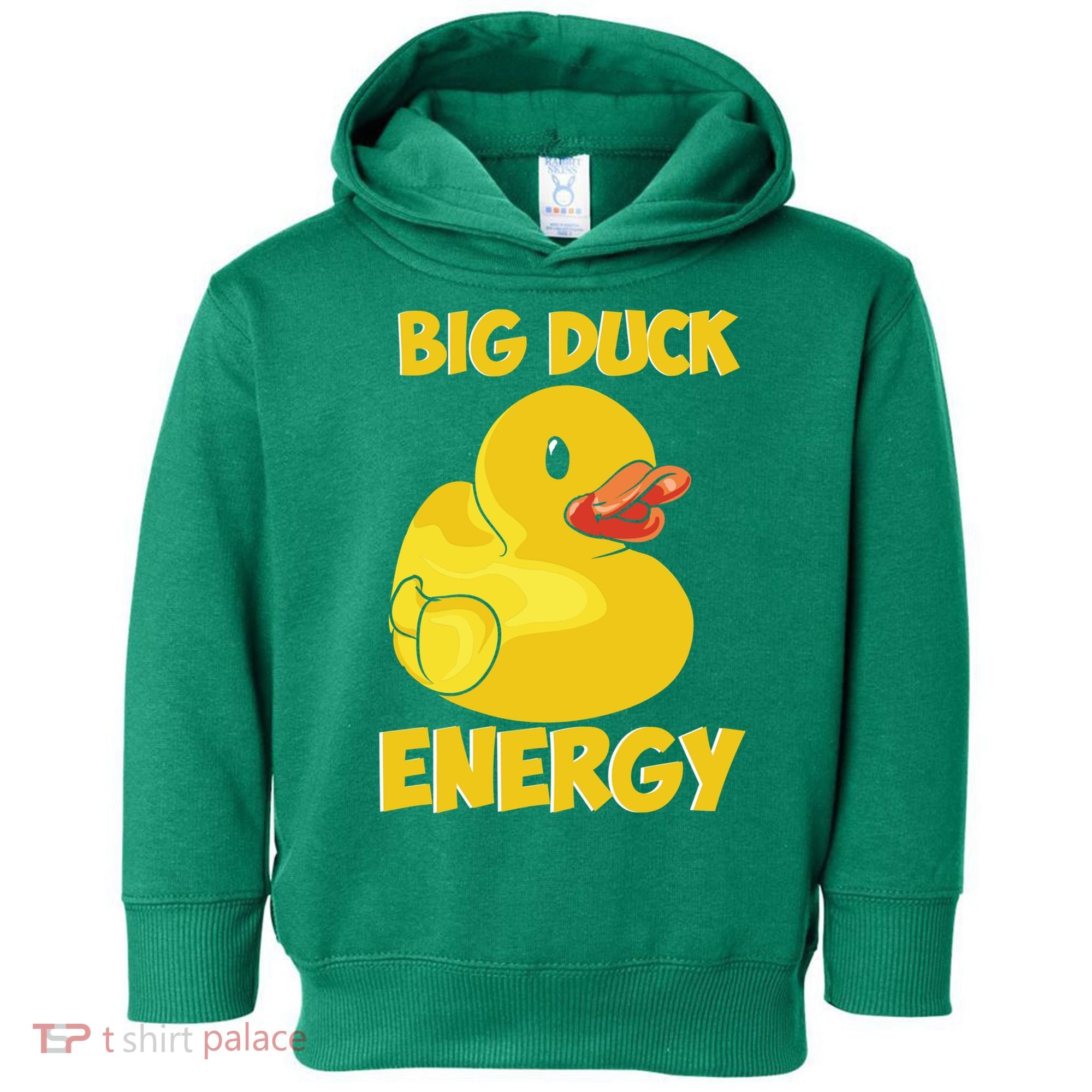 Big Duck Energy (For Dark Cloths) Toddler Hoodie