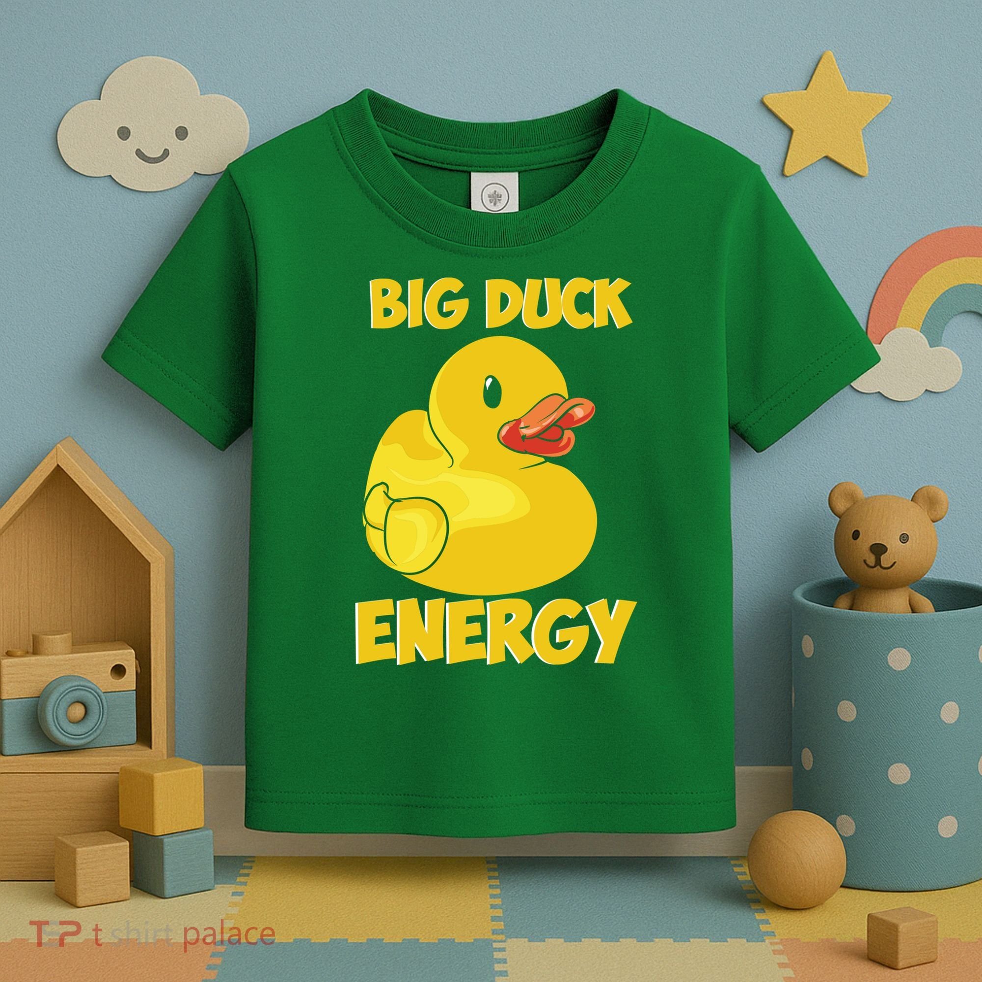 Big Duck Energy (For Dark Cloths) Toddler T-Shirt
