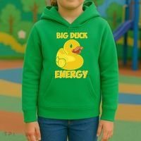 Big Duck Energy (For Dark Cloths) Kids Hoodie thumb 3