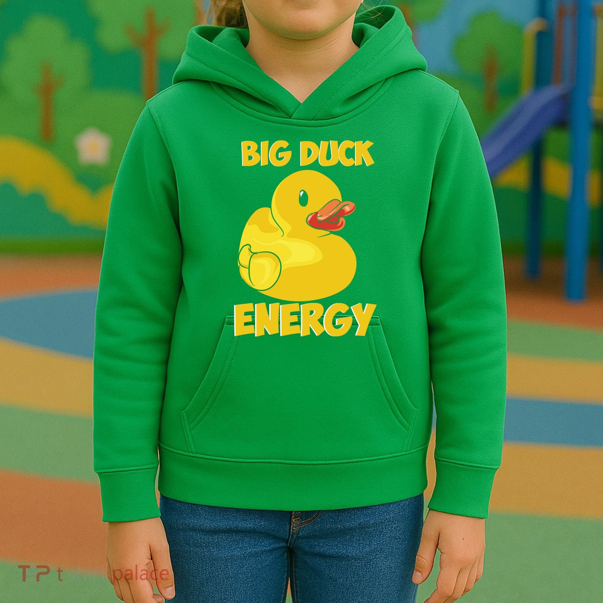 Big Duck Energy (For Dark Cloths) Kids Hoodie