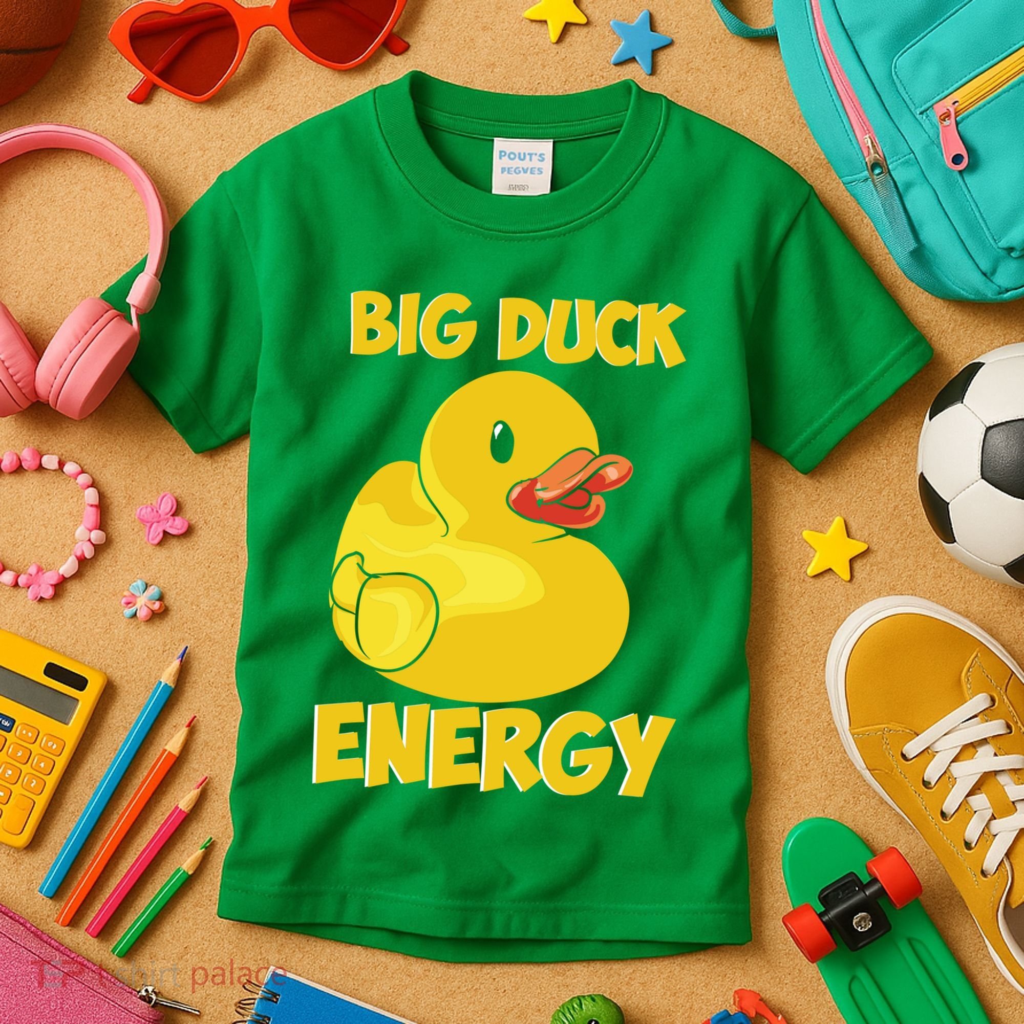 Big Duck Energy (For Dark Cloths) Kids T-Shirt