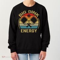 Big Dink Energy Funny Pickleball Mom Dad Women's Sweatshirt thumb 0
