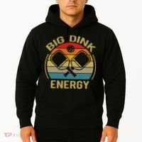 Big Dink Energy Funny Pickleball Mom Dad Hoodie thumb 2