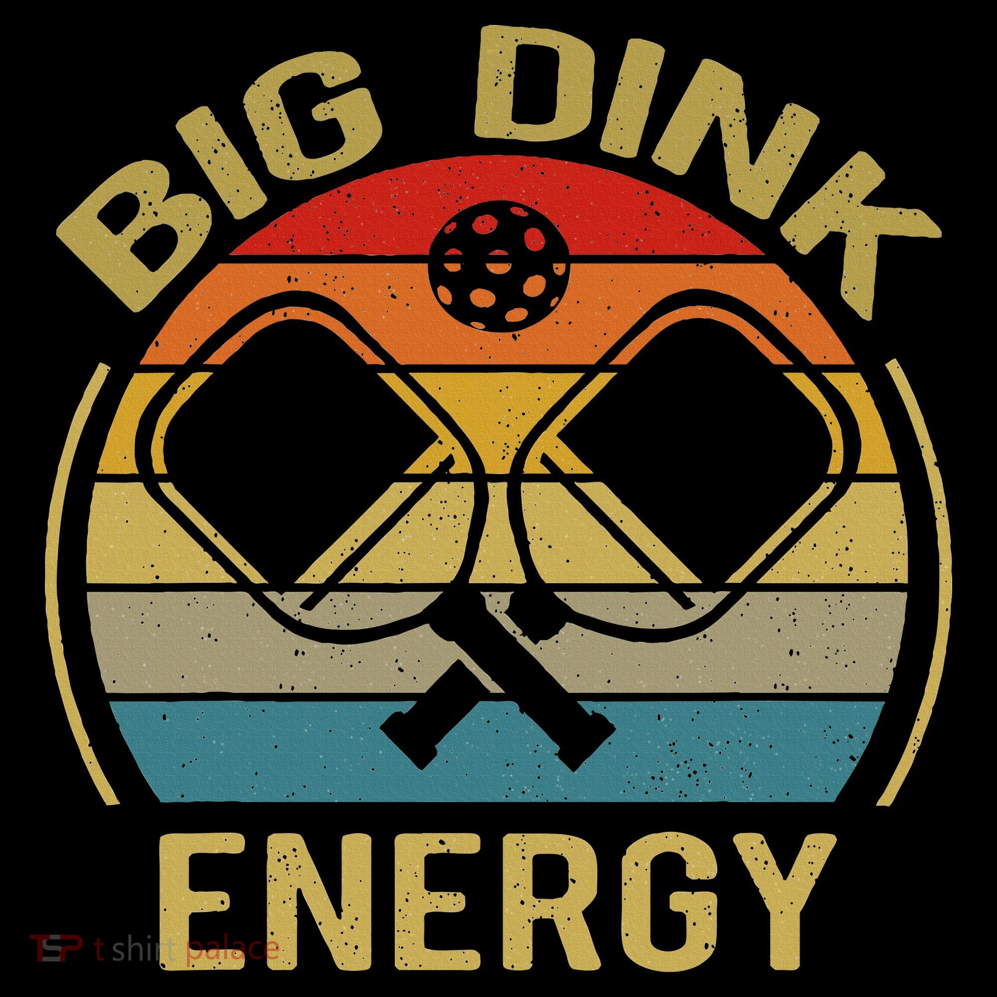 Big Dink Energy Funny Pickleball Mom Dad Women's Hoodie