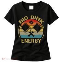 Big Dink Energy Funny Pickleball Mom Dad Women's T-Shirt thumb 0