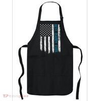 Best Daddy Ever Flag Best Dad Ever American Flag Apron thumb 0