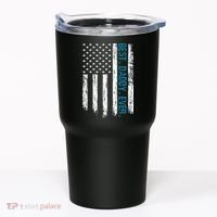 Best Daddy Ever Flag Best Dad Ever American Flag Tumbler thumb 0