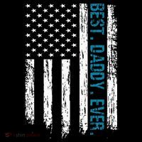 Best Daddy Ever Flag Best Dad Ever American Flag Mousepad thumb 1